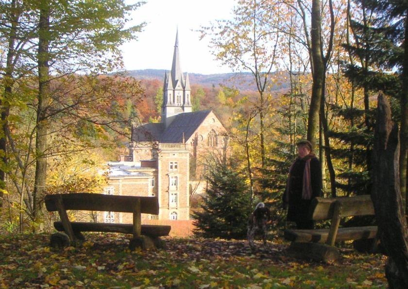 Blick auf Klosterkirche