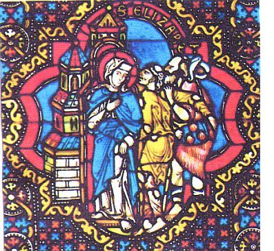 Elisabeth (Fenster in der E-Kirche)